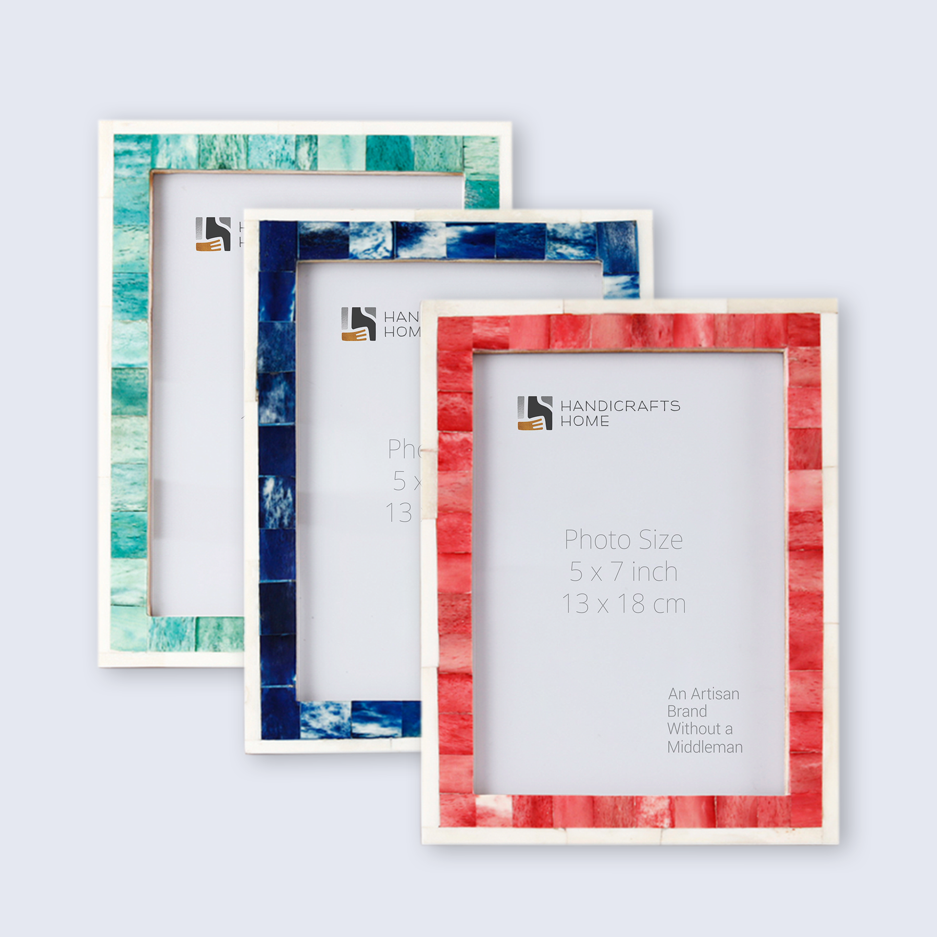 Picture Frame Combo Pack of 3 – Silent Night Collection, 5" x 7"