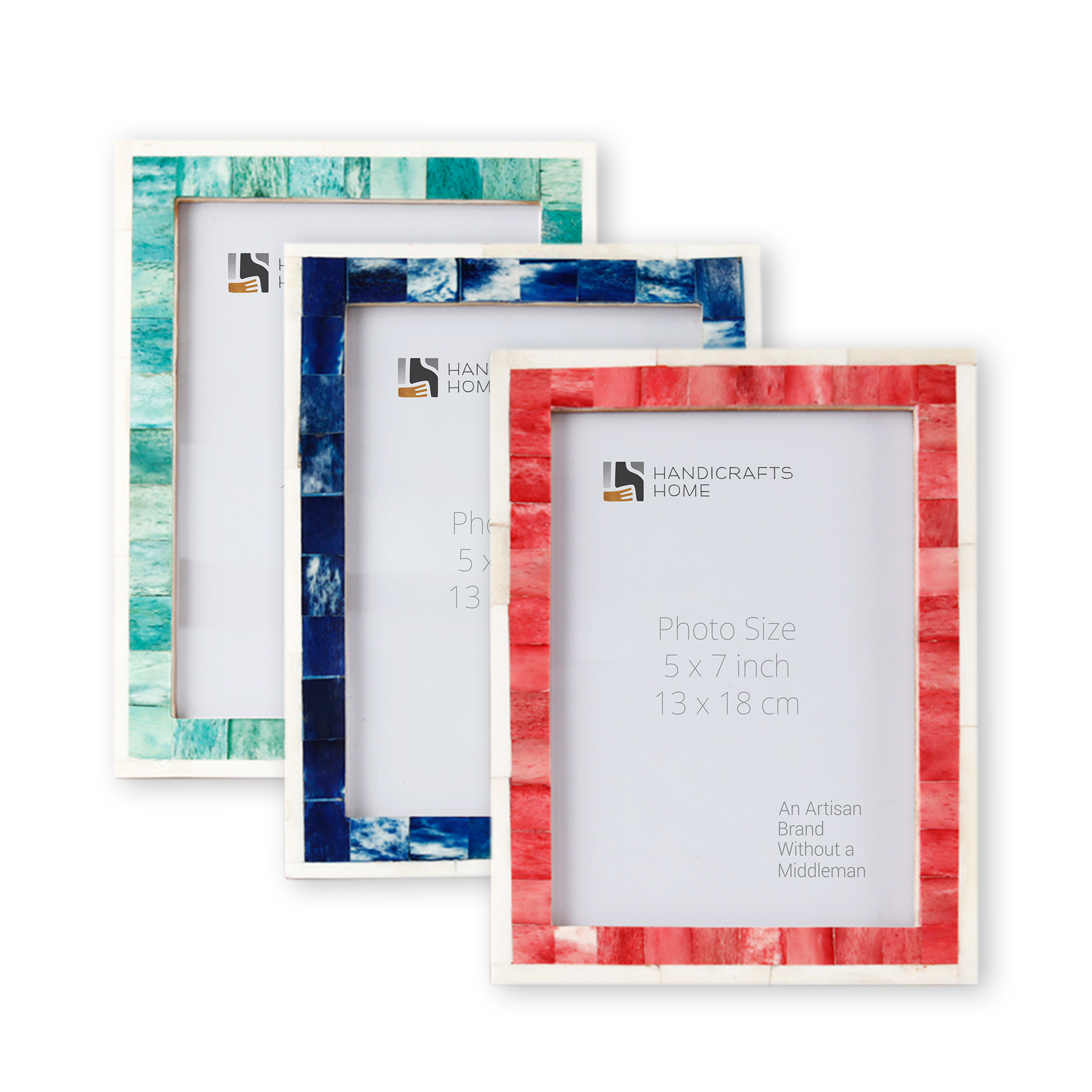 Picture Frame Combo Pack of 3 – Silent Night Collection, 5" x 7"