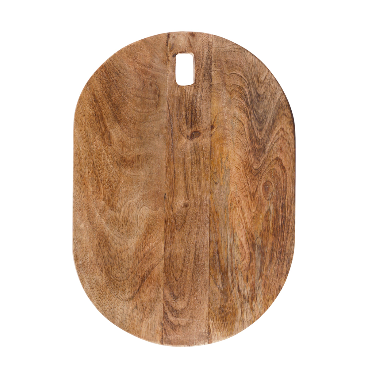 Chopping Board Oval Rectangle –Wood, in 14x9.75"