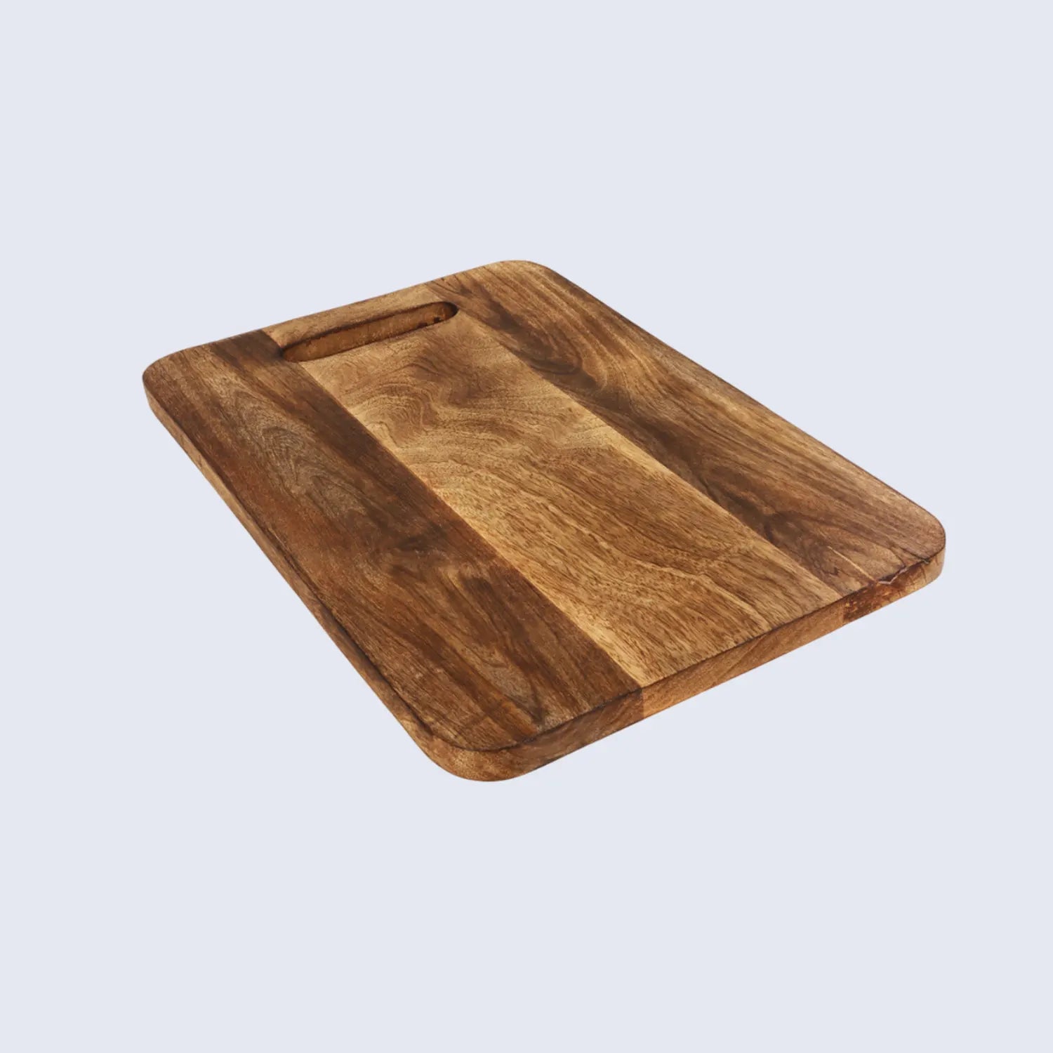 Chopping Board Round Corner –Wood, in 15x9.75"