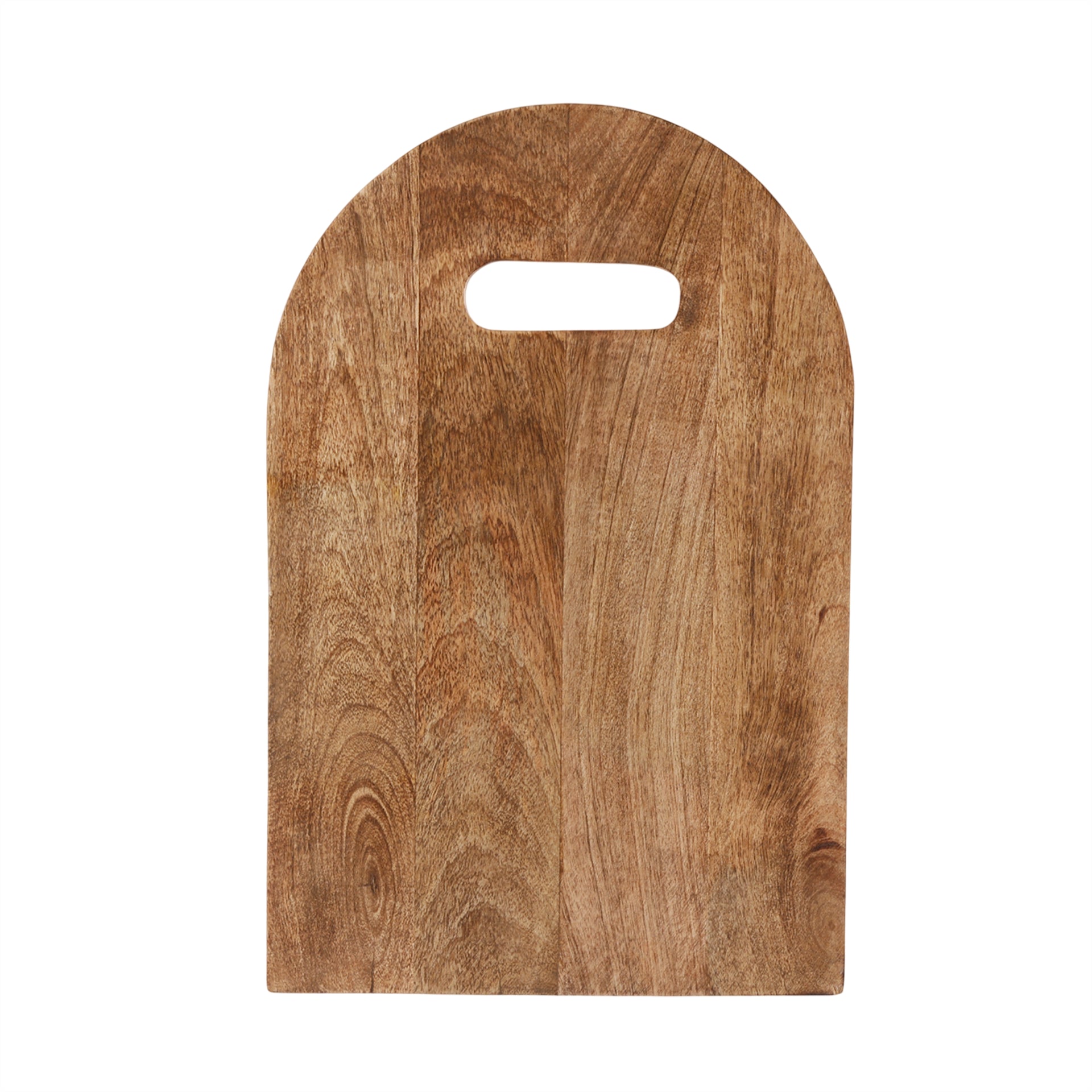 Chopping Board  Semi-Circle Top - Wood, in 15.25x9.25"