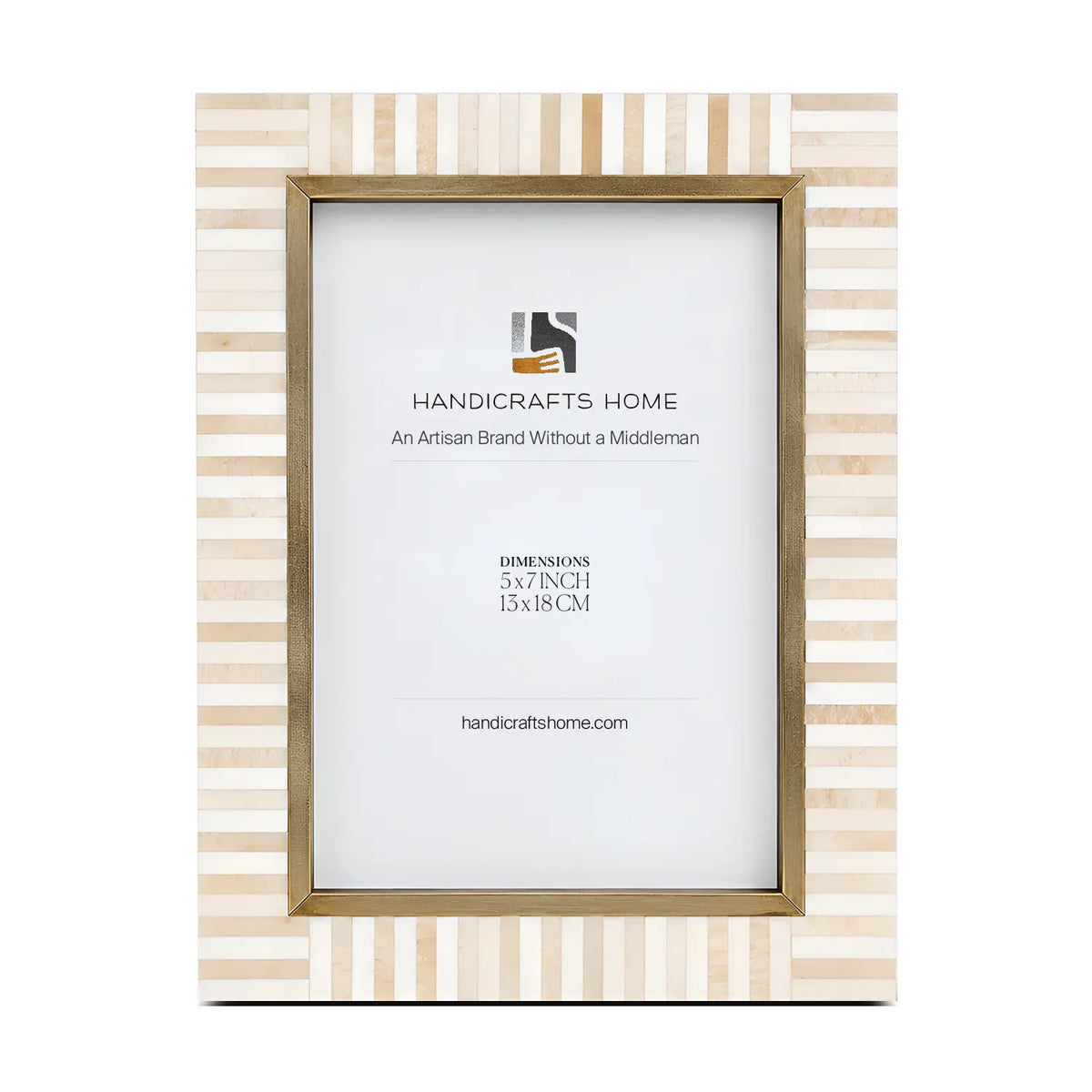 Photo Frame Halo Keys Collection Bone Inlay & Resin Multi-Color – 4x6, 5x7 & 8x10"