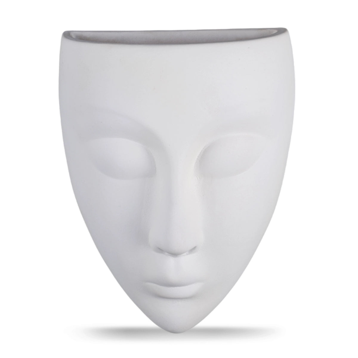 Ceramic Vase For Mystiface Modern Small, White Flower Vase - Mystiface